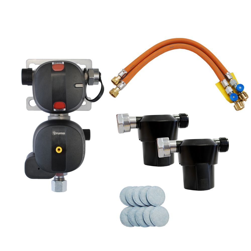 Truma DuoControl CS vertikal 30 mbar Komplettset (Produktion 2026)