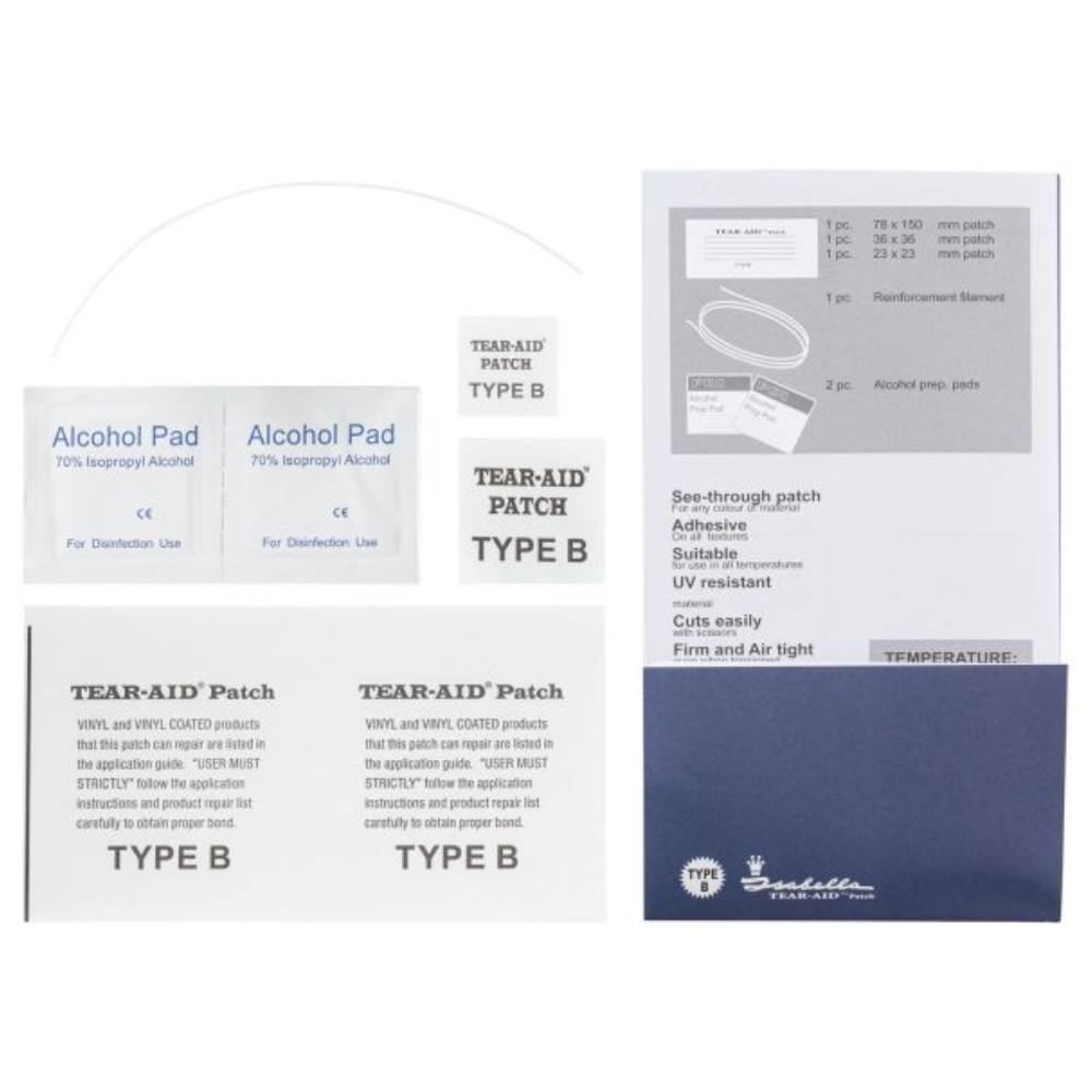Reparatur Set B für Zelte PVC
