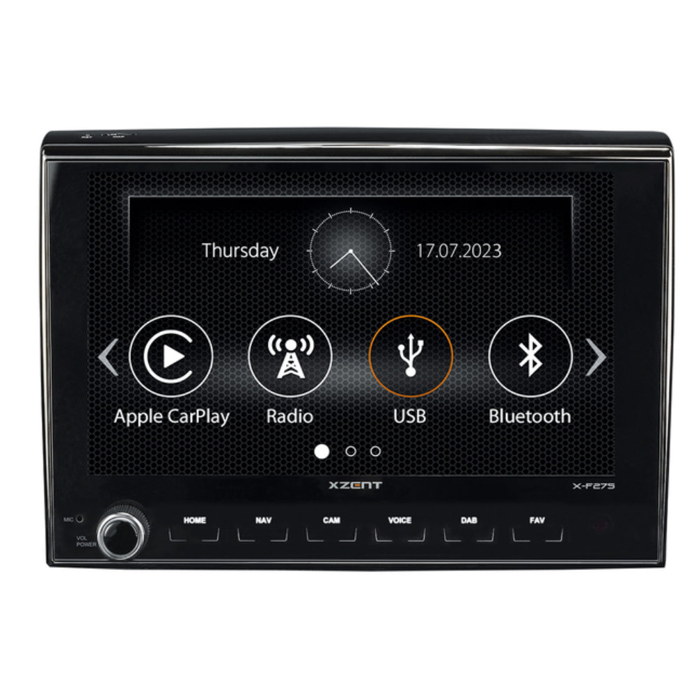 XZent Infotainer X-F275 für Fiat Ducato ab 2006