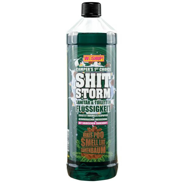Woshup! Toilettenzusatz Shitstorm Tanne, 1 Liter