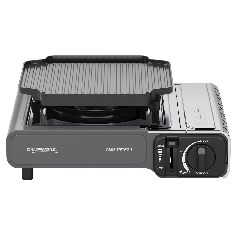 Campingaz Gaskocher CampBistro 3 mit Grillplatte 2200 Watt