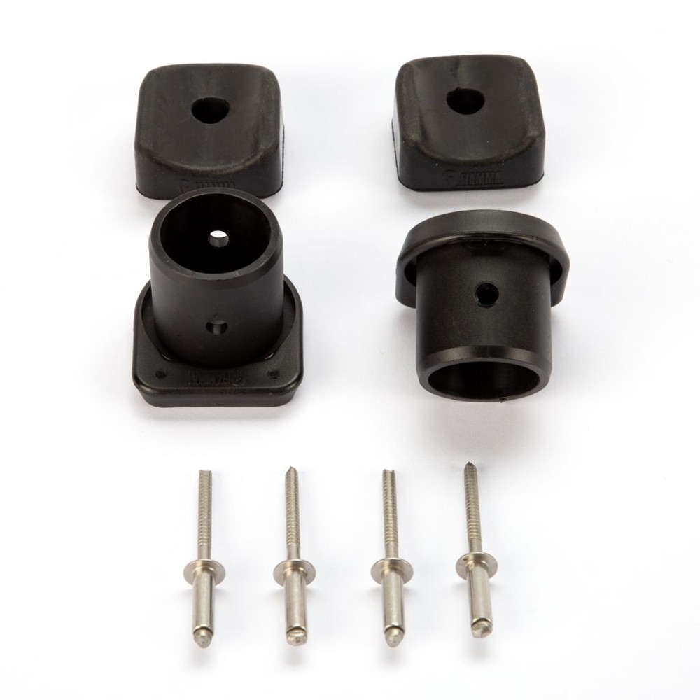 Fiamma Bull Shock Absorber schwarz, 2er Set für Carry Bike (Nr. 98656-908)