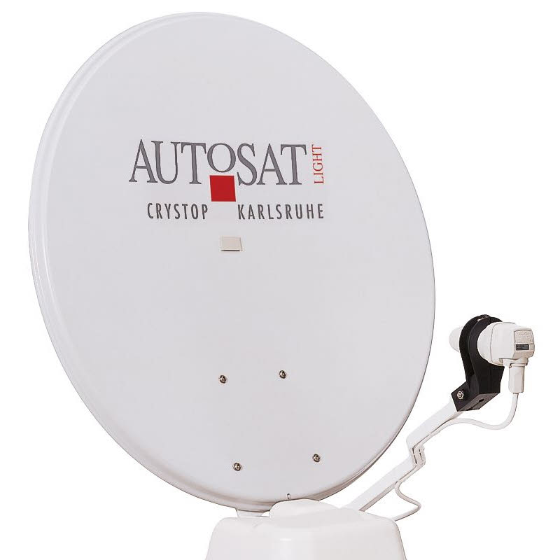 Crystop Sat-Anlage Light S Digital Single mit Ein-Knopf-Bedienteil