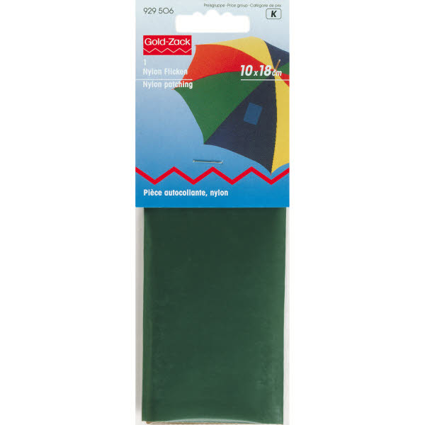 Prym Nylon Reparaturflicken 18 x 10 cm, grün
