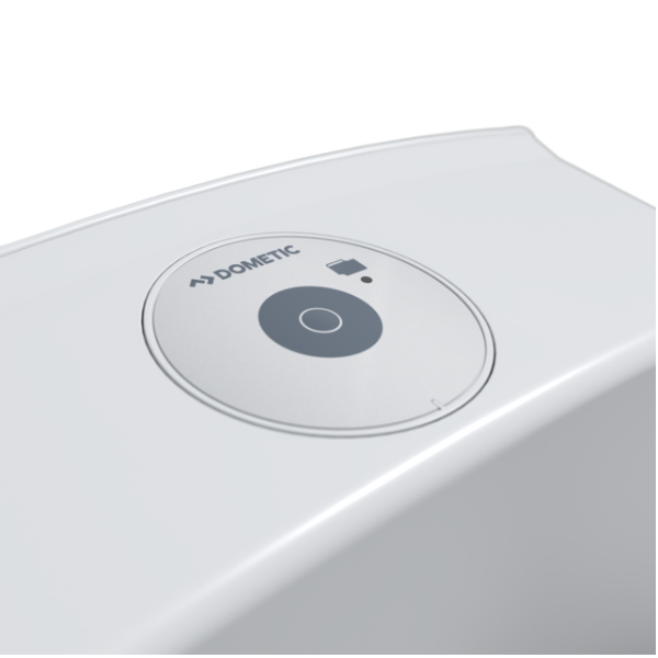 Dometic Kassettentoilette CTE4110 ohne Spülwassertank 19 l, weiß