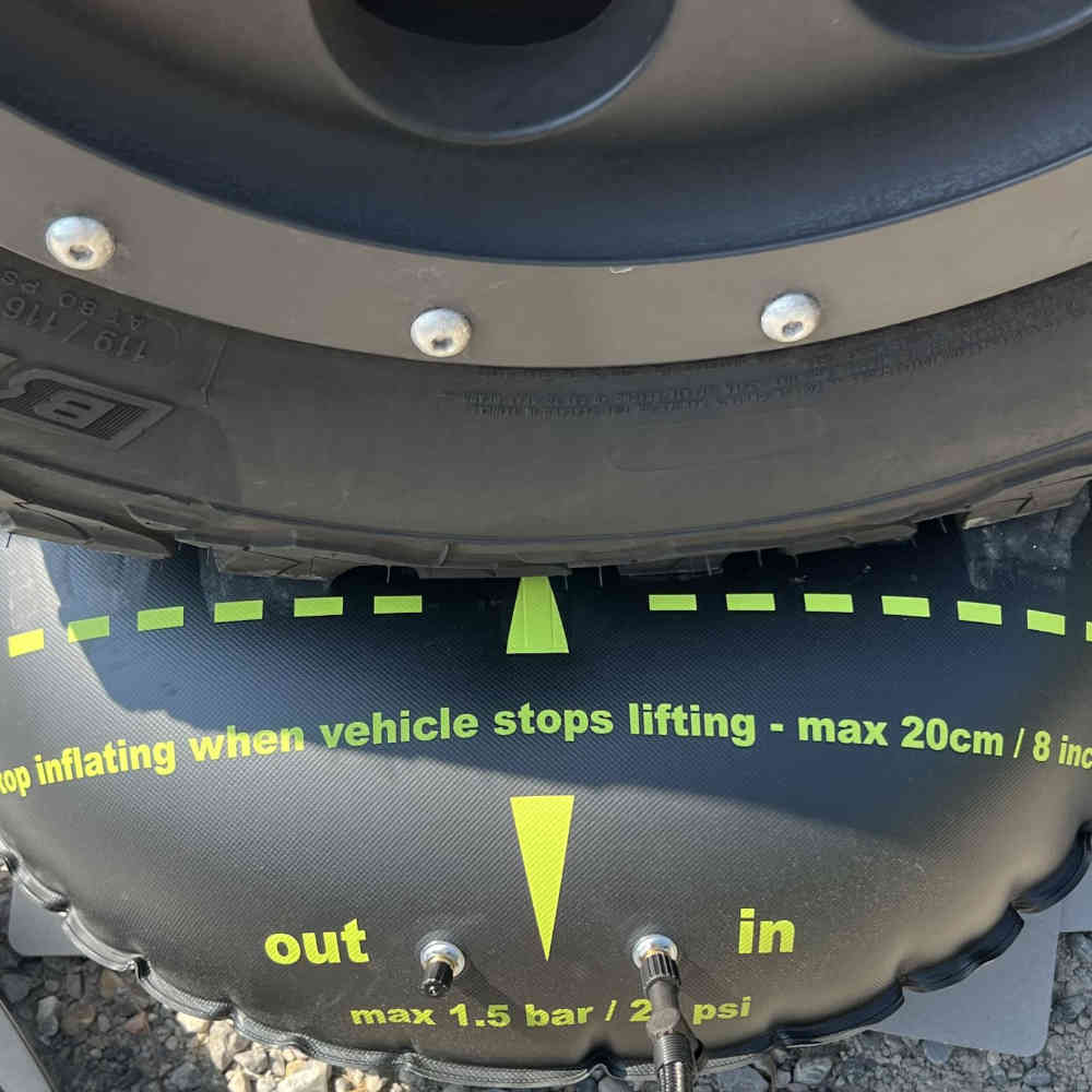 flat-jack Luftkissen Camper 2.0