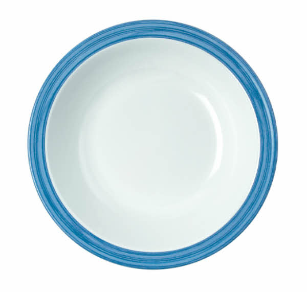 Waca Suppenteller Melamingeschirr Bistro blau