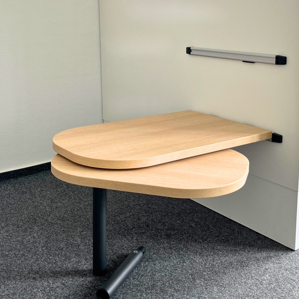 VierTec Komplettsystem mit Tischplatte, Lindbergeiche