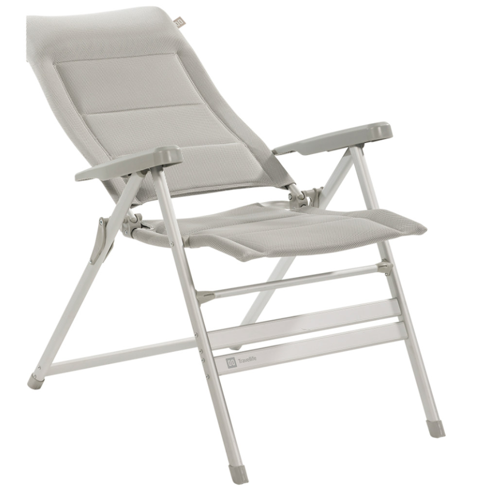 Travellife Klappsessel Barletta Comfort XL, light grey