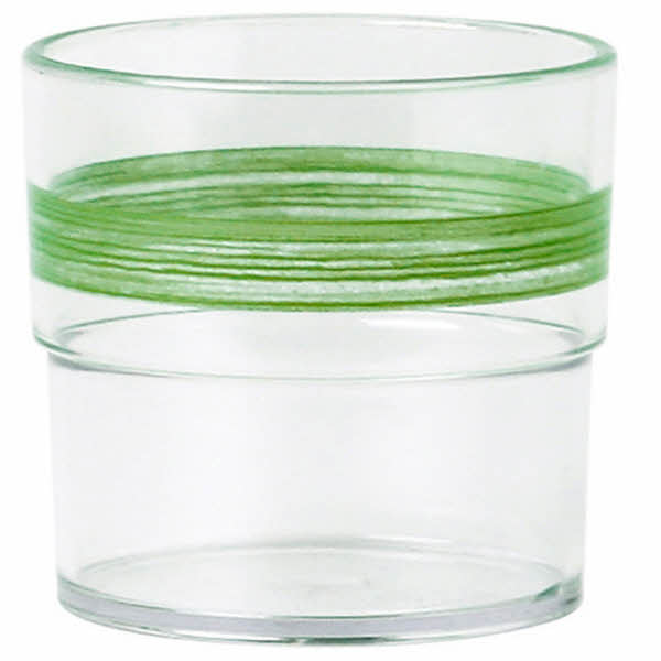 Waca Trinkglas SAN, 4er Set bunt, 230 ml