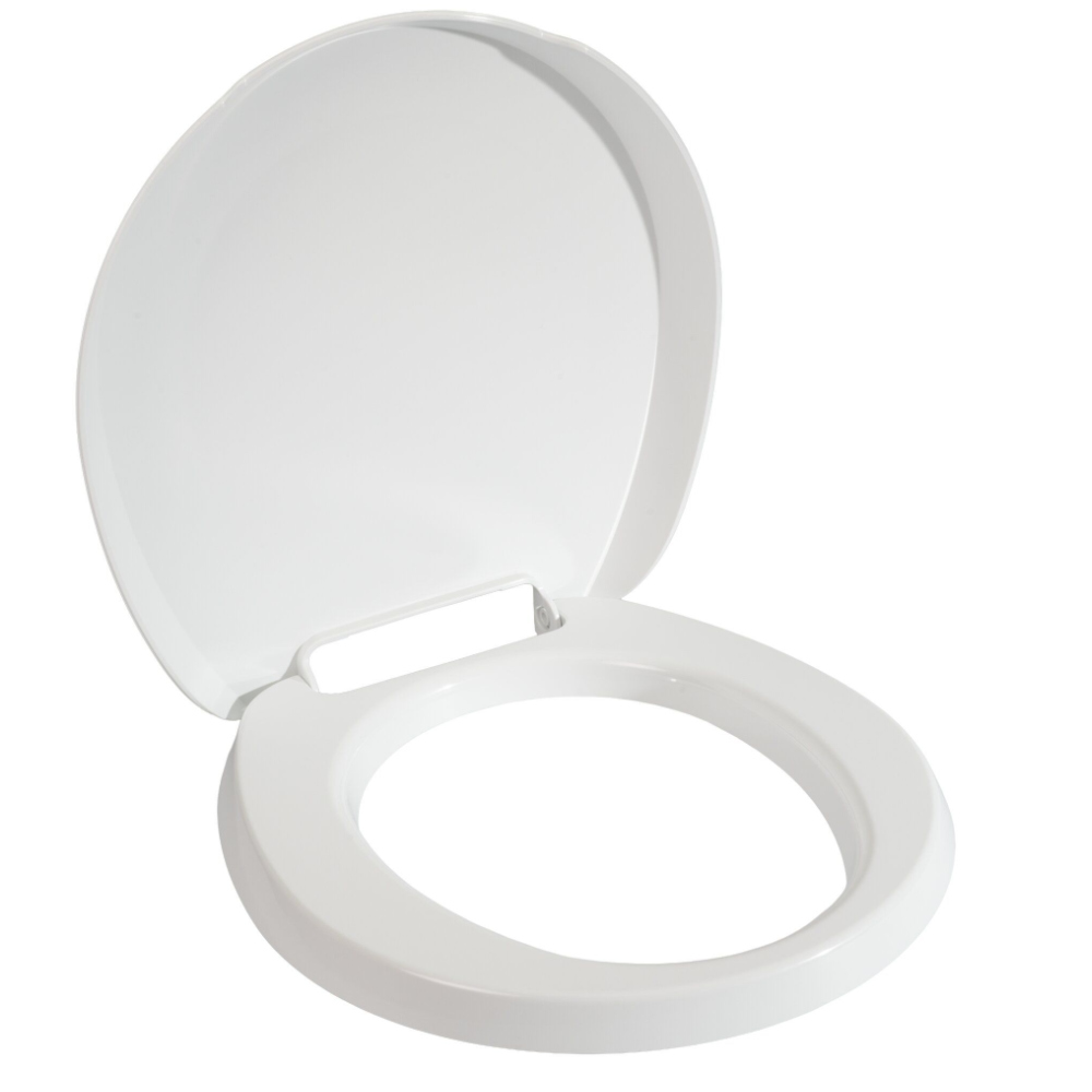Thetford Toilettensitz mit Deckel für Toilette C503 weiß/grau