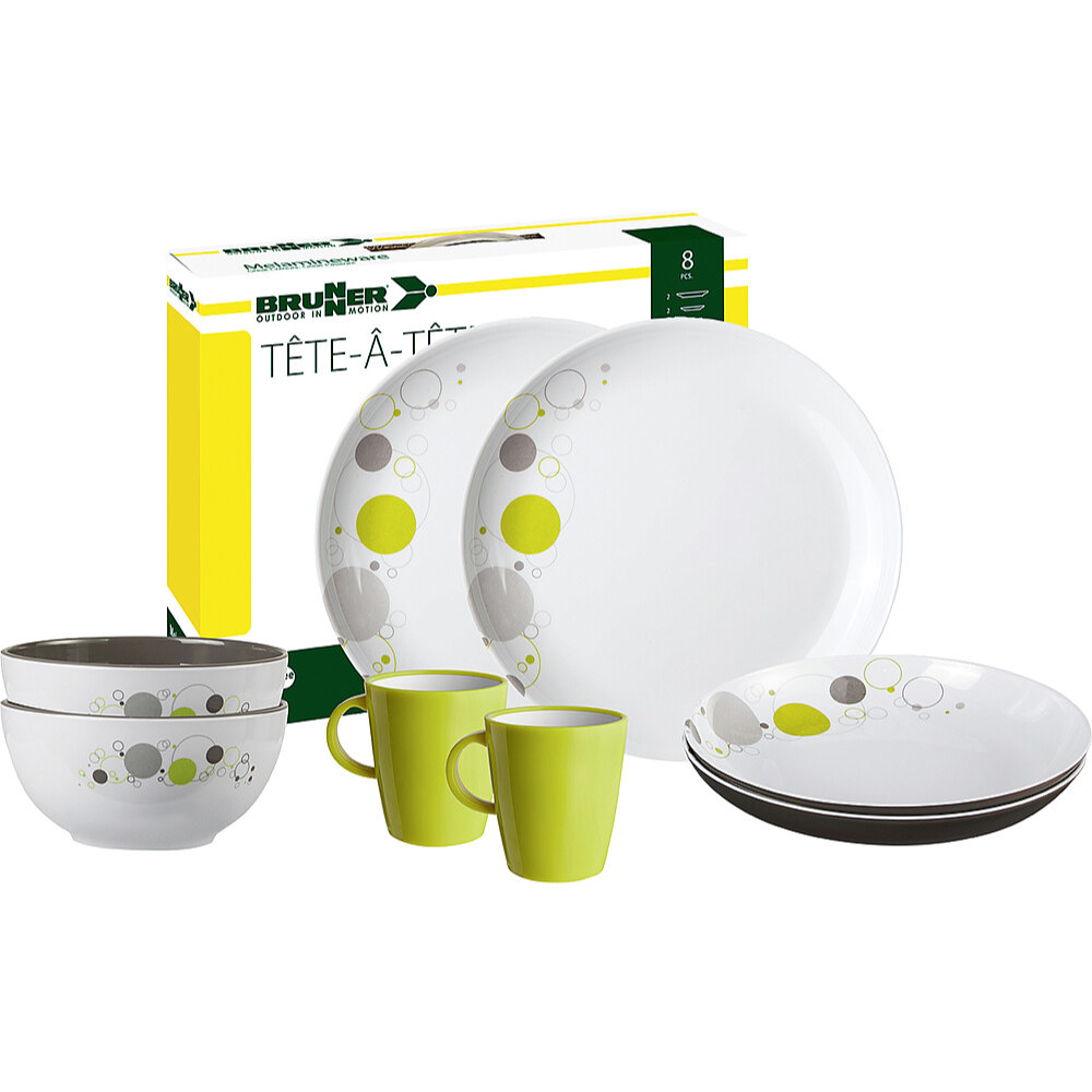 Brunner Geschirrset Space 8-teilig