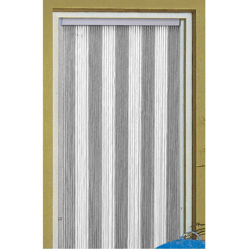 Türvorhang Korda anthrazit/silber