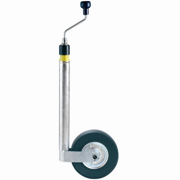 Winterhoff Stützrad, 225 x 70 mm, Vollgummi/Stahlfelge, Traglast 150 kg