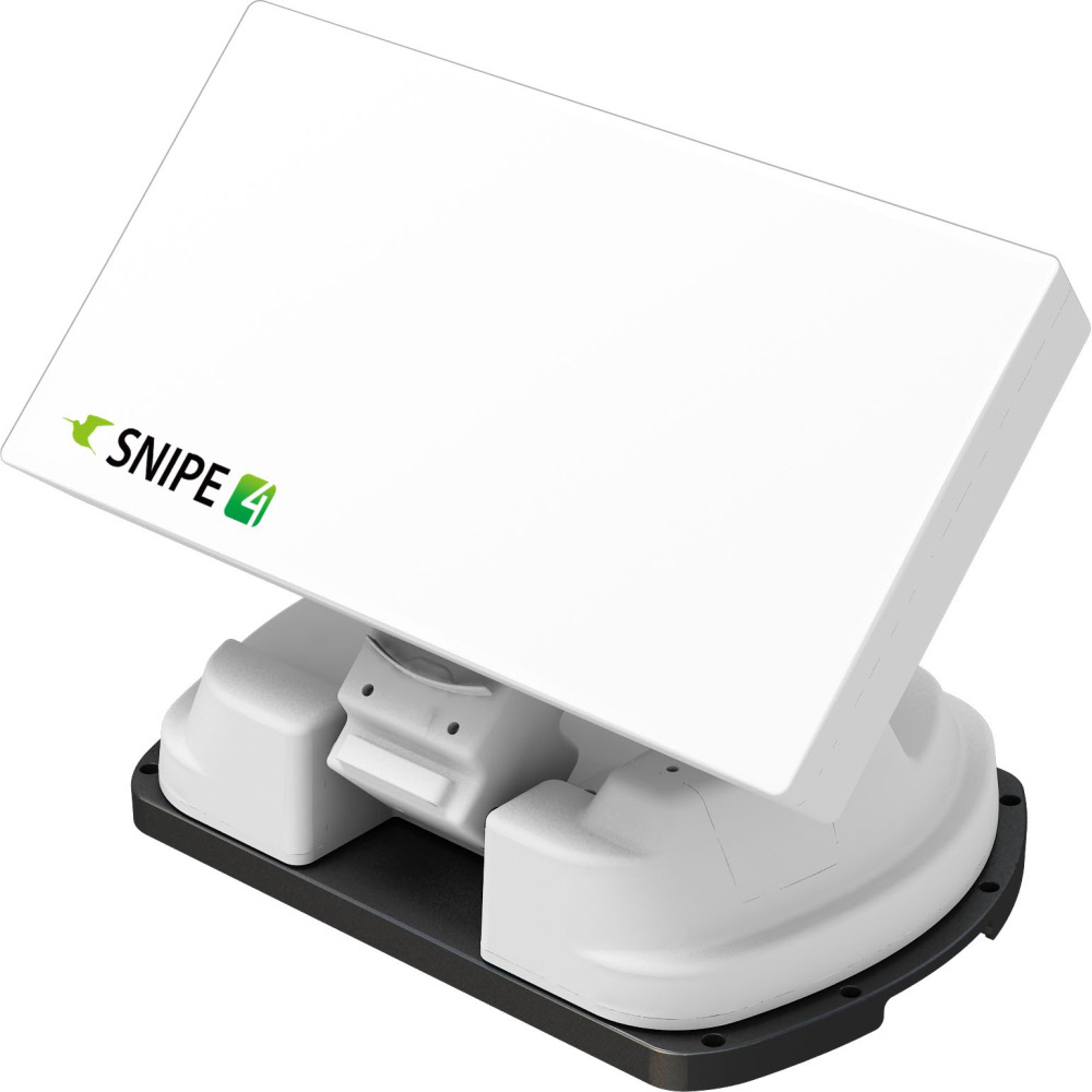 Selfsat Snipe 4 Twin, mit Bluetooth Fernbedienung