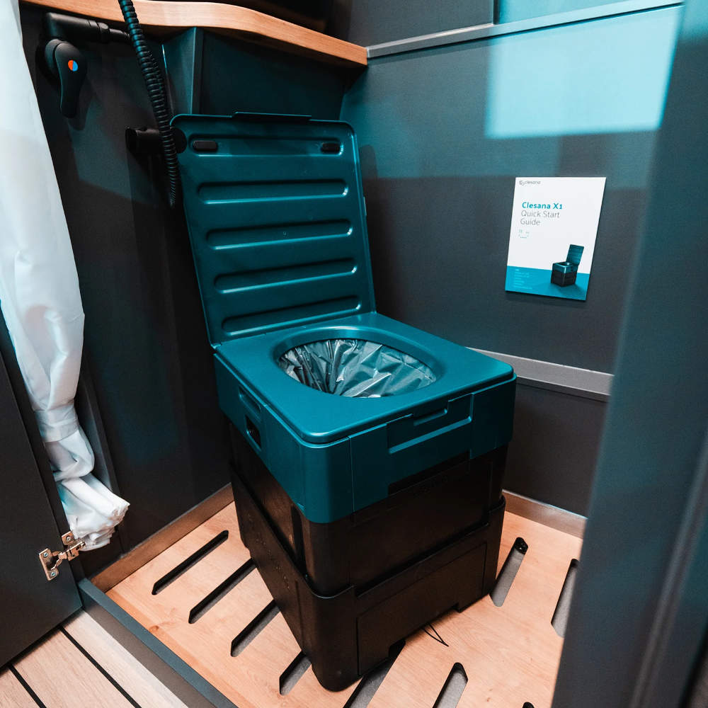 Clesana X1 ProCharge mobile Verschweiß-Toilette
