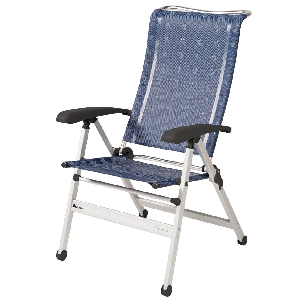 Dukdalf Campingstuhl Cha Cha blau, anthrazit