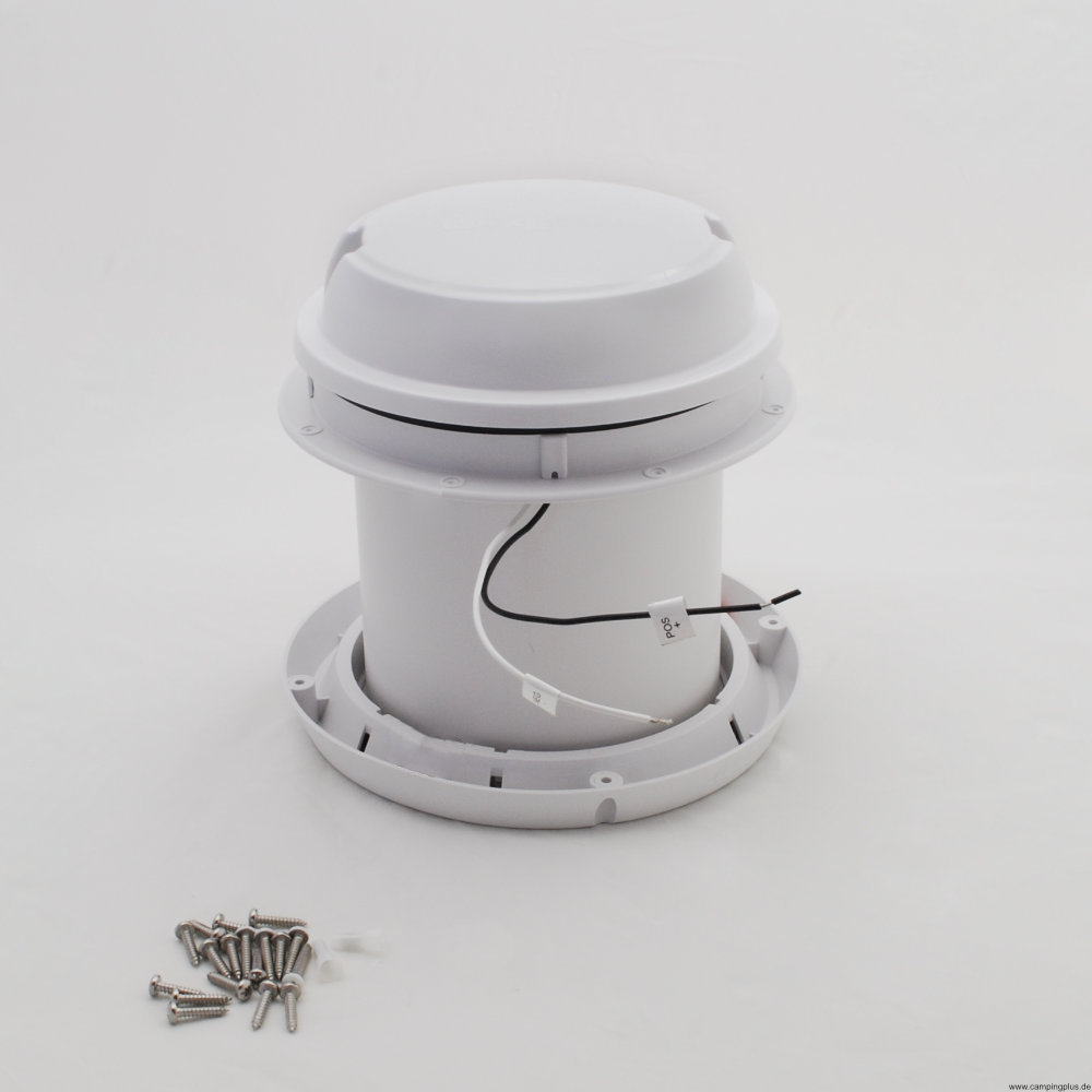 Maxxair Dachlüfter MAXXFAN Dome 12 Volt, weiß