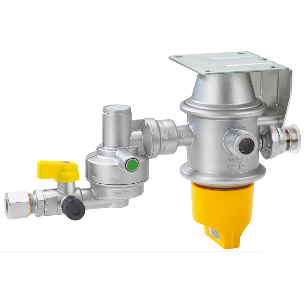 GOK Caramatic DriveTwo 30 mbar RVS 8/10 - horizontal