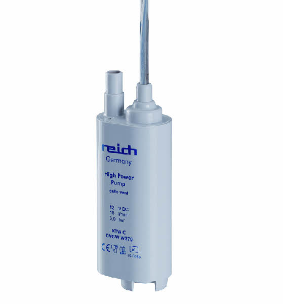 Reich Tauchpumpe 18 l / 0,9 bar, mit Entlüftung