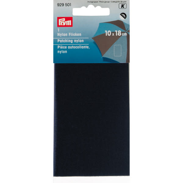 Prym Nylon Reparaturflicken 18 x 10 cm, blau