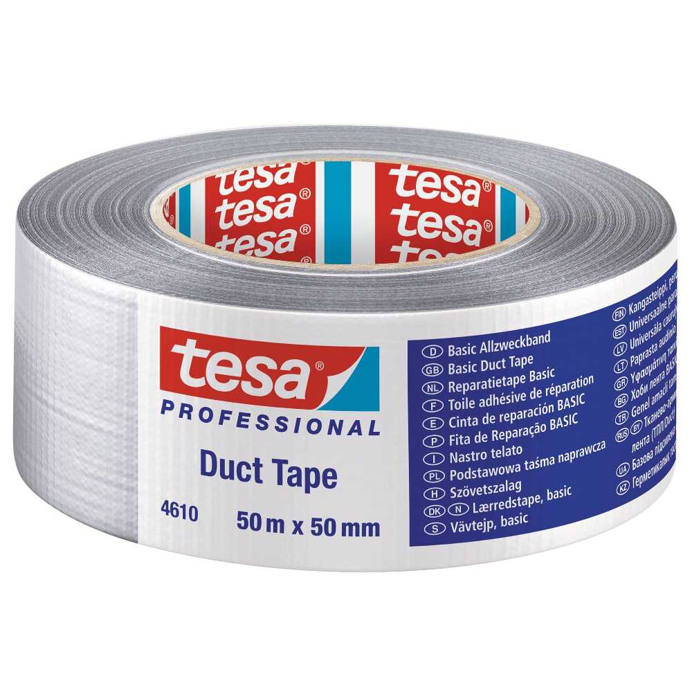 tesa  Basic Steinband silber 50 m