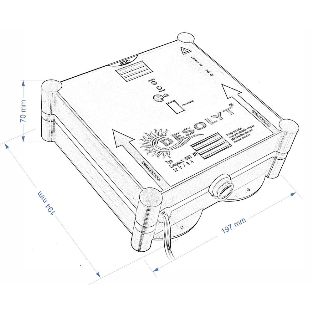TW-DES Wasserdesinfektion Desolyt Compact DUO IQ Sense