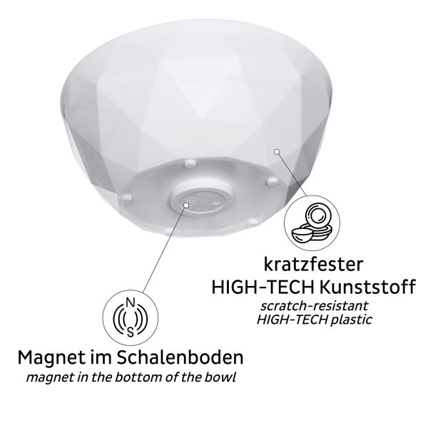 Silwy Magnet-Geschirr Müslischale, 2er-Set