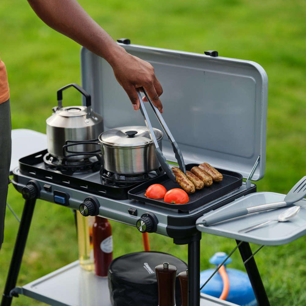 Campingaz Gaskocher Camping Kitchen 2 MULTI-COOK PLUS 4500 Watt