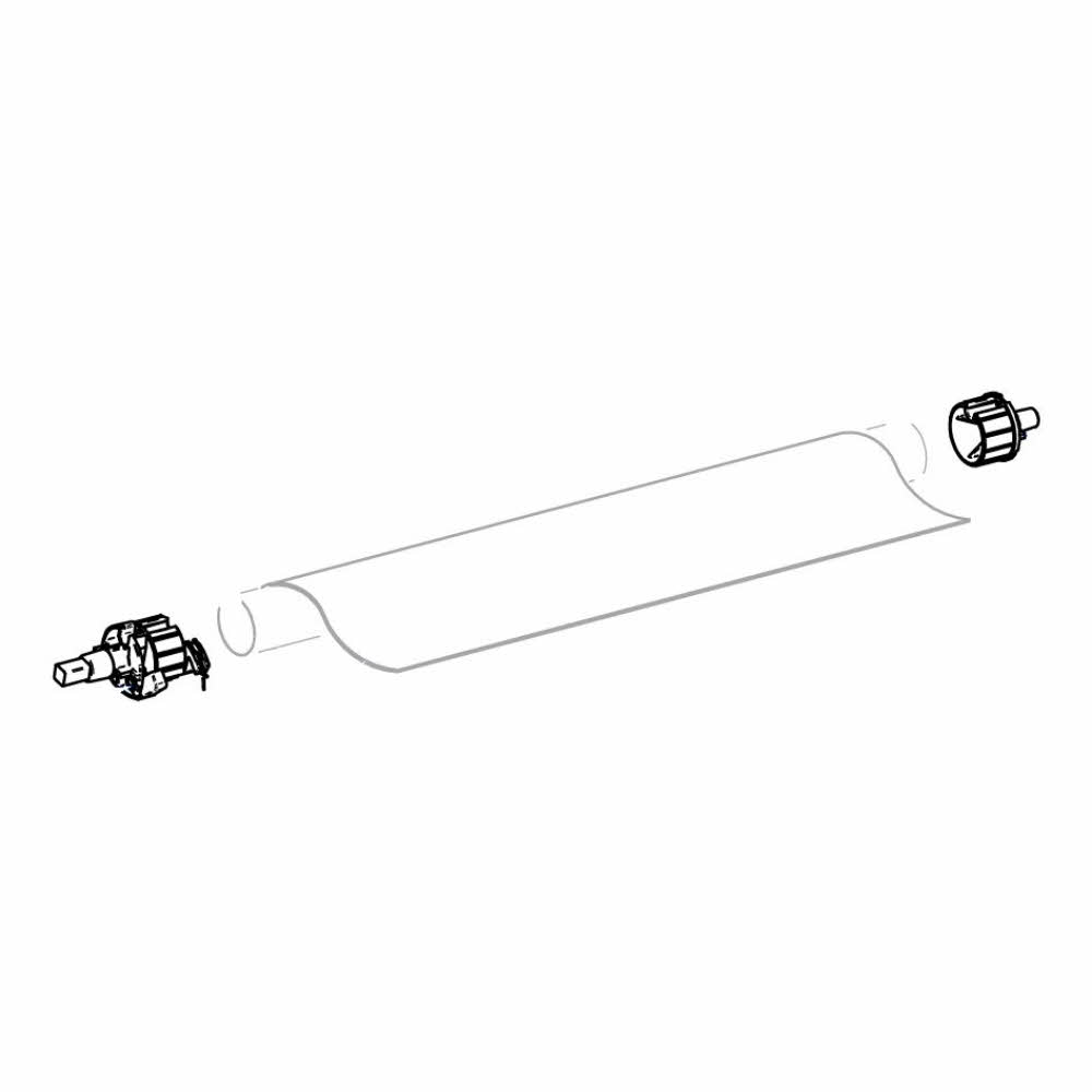 Tuchrollenendkappen Thule-Omnistor 5003 (Nr. 1500601597)