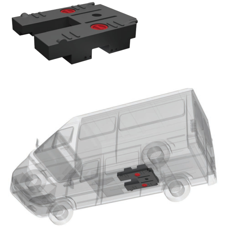 Aplast Abwassertank 75 L, für Ducato/Jumper/Boxer  ab 2018