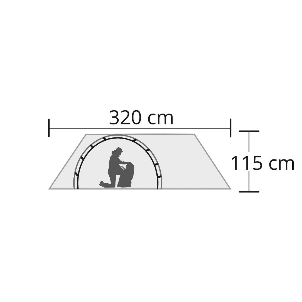 Origin Outdoors Zelt Hyggelig 2 Personen