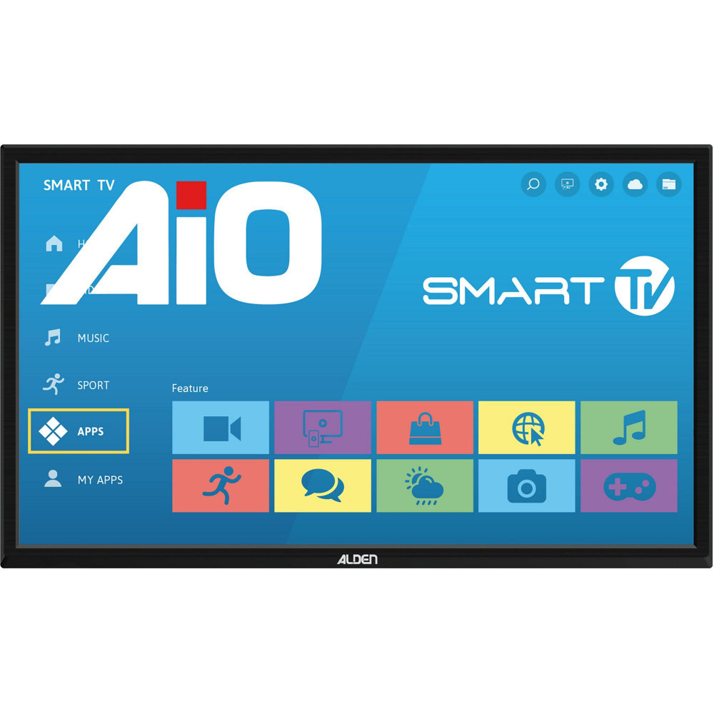 Alden Sat-Anlage AS4 60 SKEW inkl. TV A.I.O. Smart