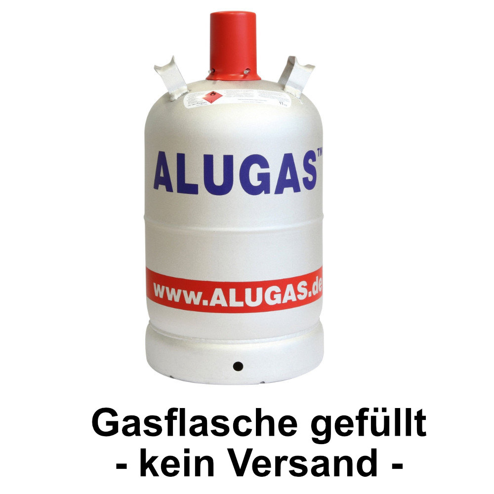 Alu Gasflasche 11 kg - gefüllt -nur Click&Collect