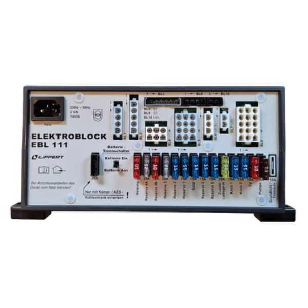 Schaudt Lippert Elektroblock EBL 111 ähnl. EBL 101 ohne Lader