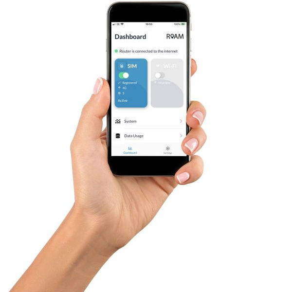 Maxview LTE/WiFi-Antenne RoamX Campervan anthrazit