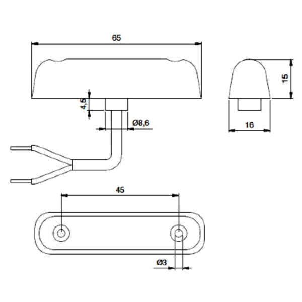 Jokon LED-Begrenzungsleuchte