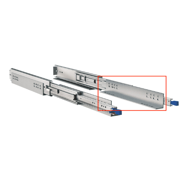 Carbest Befestigung für Vollauszug Länge 711 mm, 2 x L-Winkel