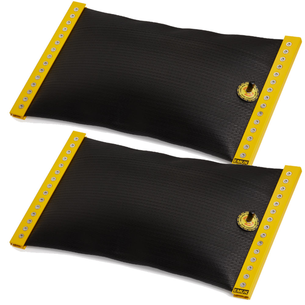 EMUK Air Lift Ausgleichskissen Größe M (Länge 60 cm), 2er-Set