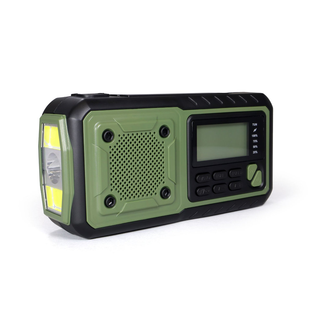 Origin Outdoors Kurbelradio Multi grün 4000 mAh