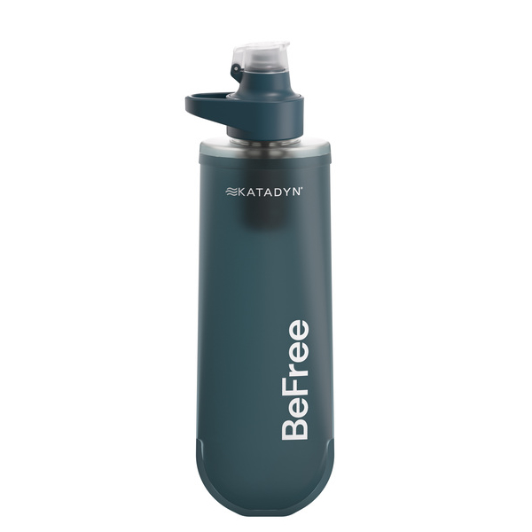 Katadyn Trinkflasche mit Filter BeFree AC 0,5 l  Schieferblau