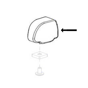 Thule Endkappe links für Querträger Ducato (Nr. 1500050843)