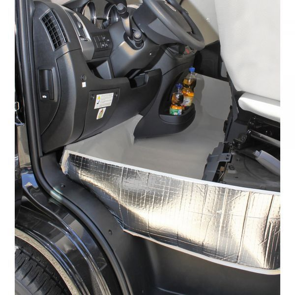 Hindermann Fußraumisolierung hellgrau, Fiat Ducato Bj. 07/2006-04/2014, Standard