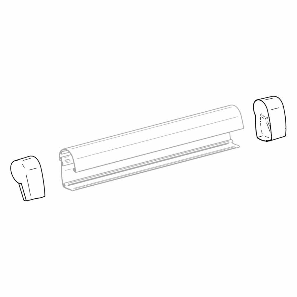 Endkappen links-rechts anthrazit für Omnistor 5102 (Nr. 1500602702)