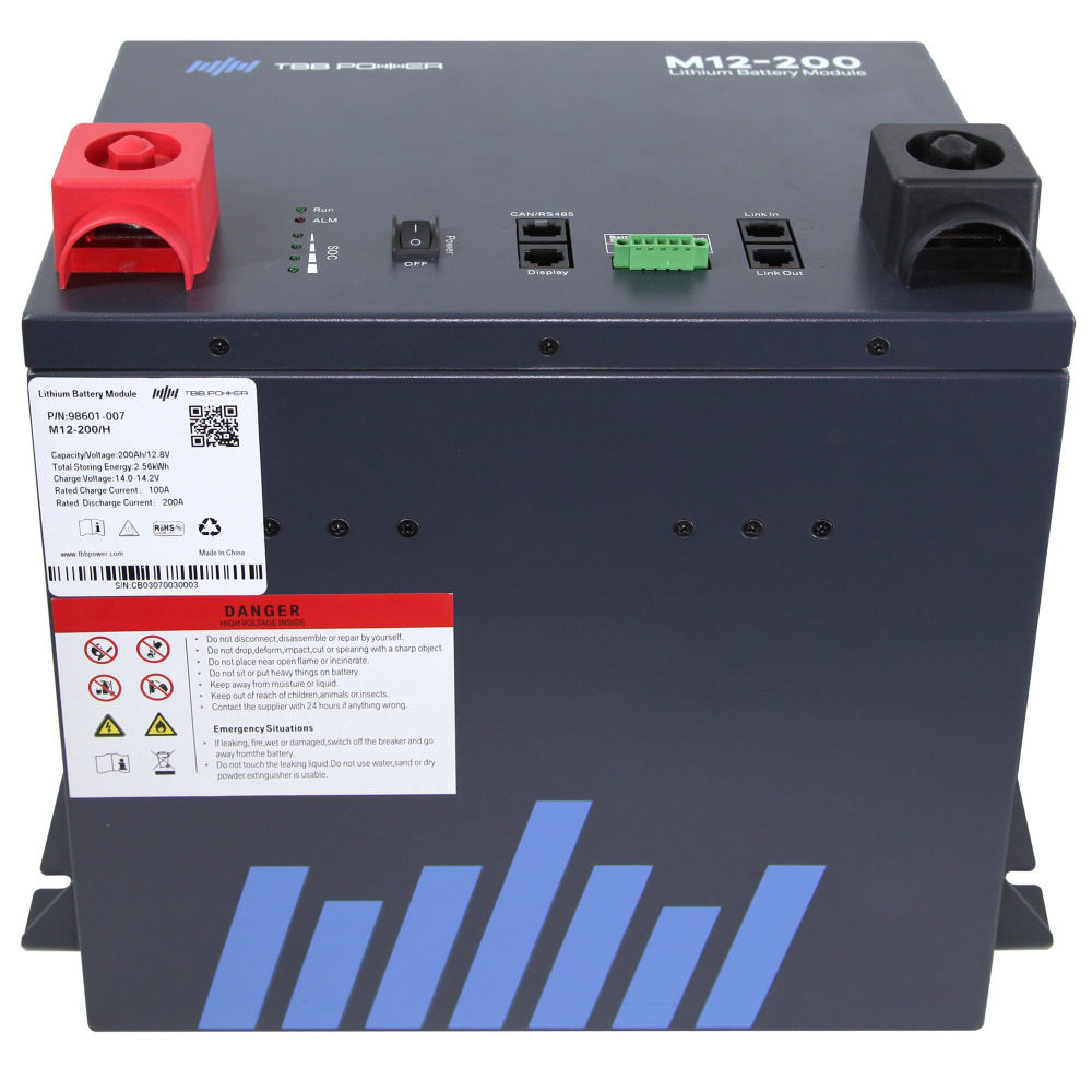 TBB Power Lithium Batterie LiFePO4 M12-200/H mit Heizung - 210 Ah