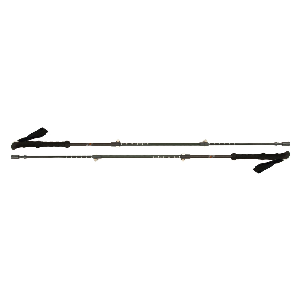 Origin Outdoors Trekkingstöcke Flip-Lock schwarz 65-135 cm 1 Paar