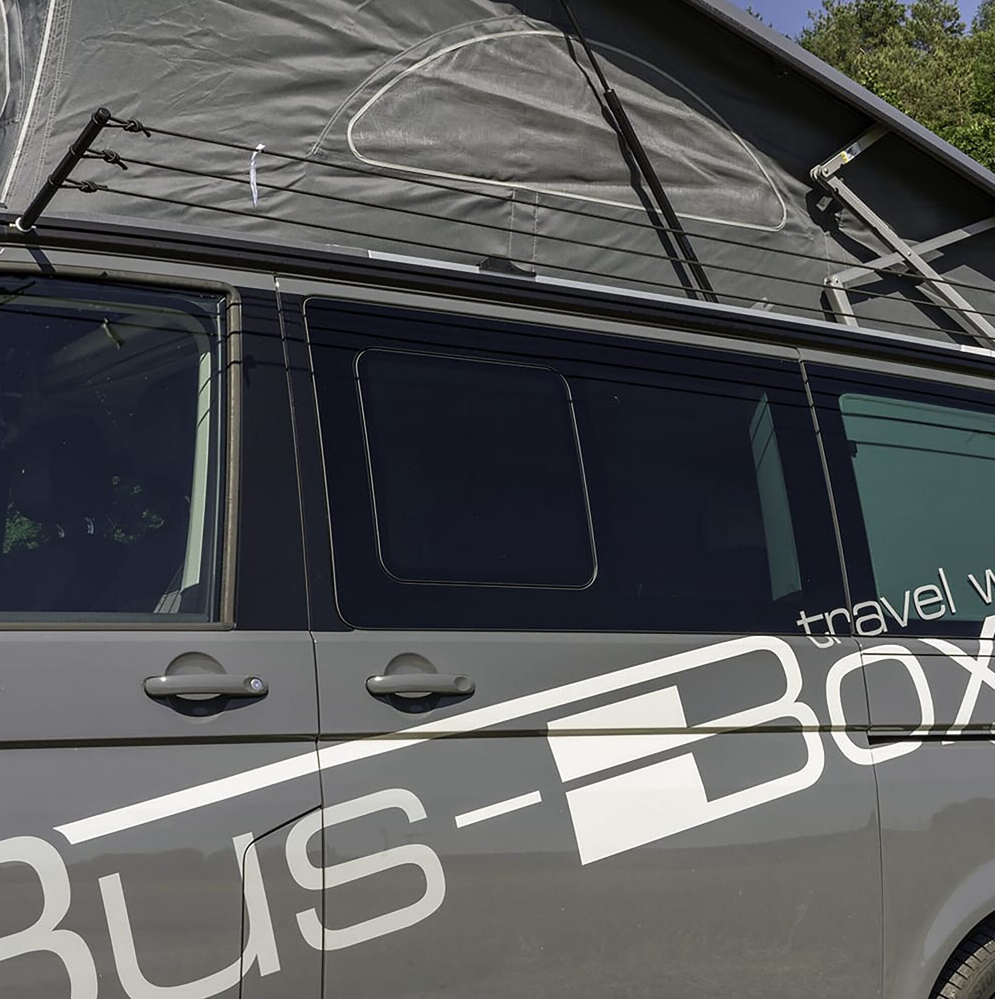 BUSBOXX Wäscheleine für VW Kederleiste (Selbstbausatz)