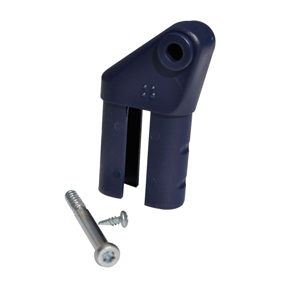 Crespo Armlehnengelenk für Klappsessel Ovalrohr, blau (SET/237-10-17)