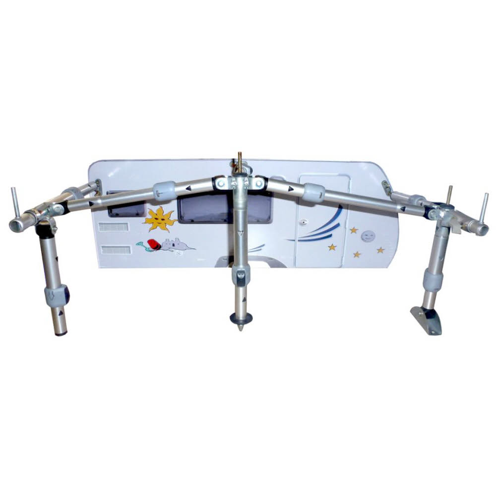 Easy System Stab 3-teilig 25+22+19 mm Alu / 115-270 cm