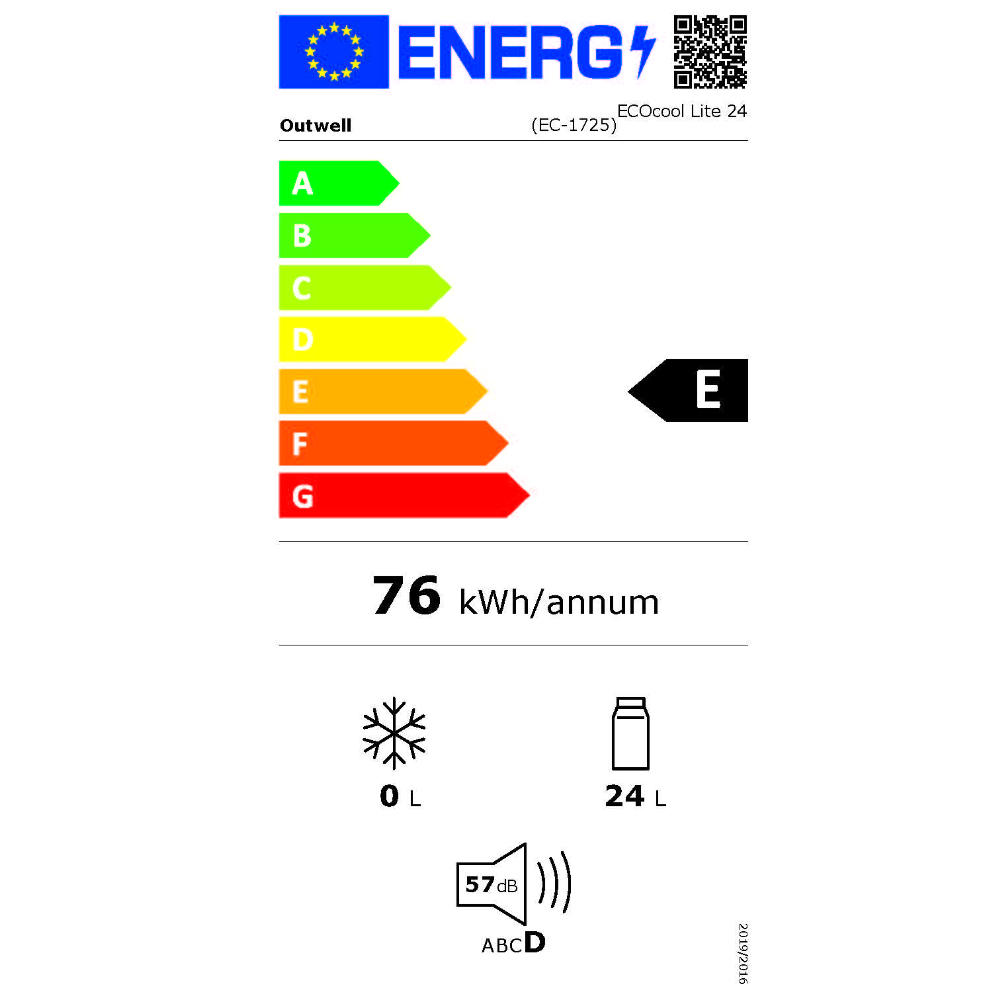 Outwell Kühlbox ECOcool Lite 24, 12V/230V